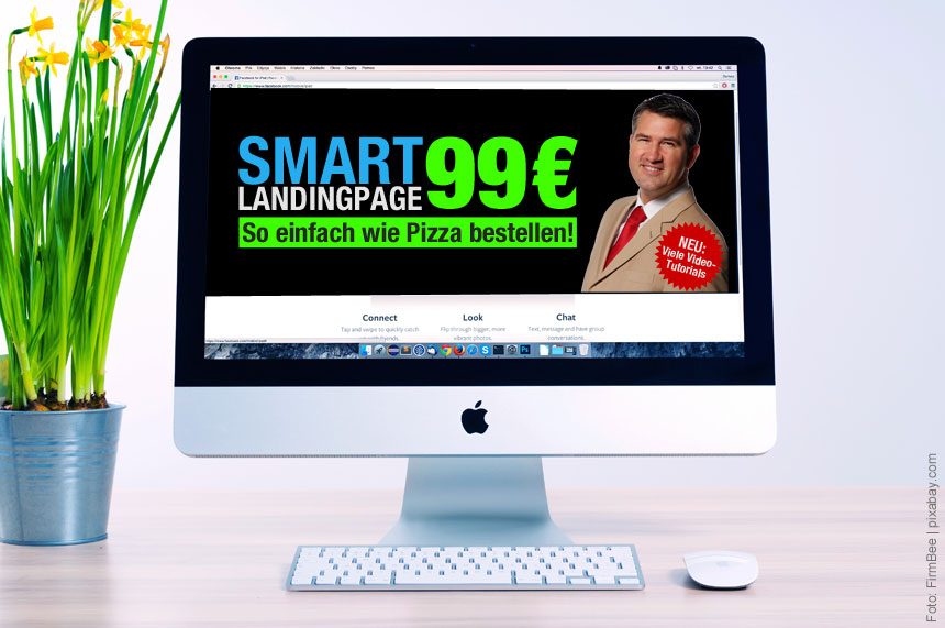 Smart Landingpage erstellen lassen für 99,-Euro.