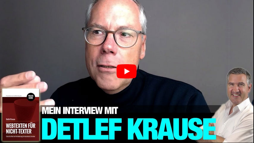 Interview mit Profi-Texter Detlef Krause